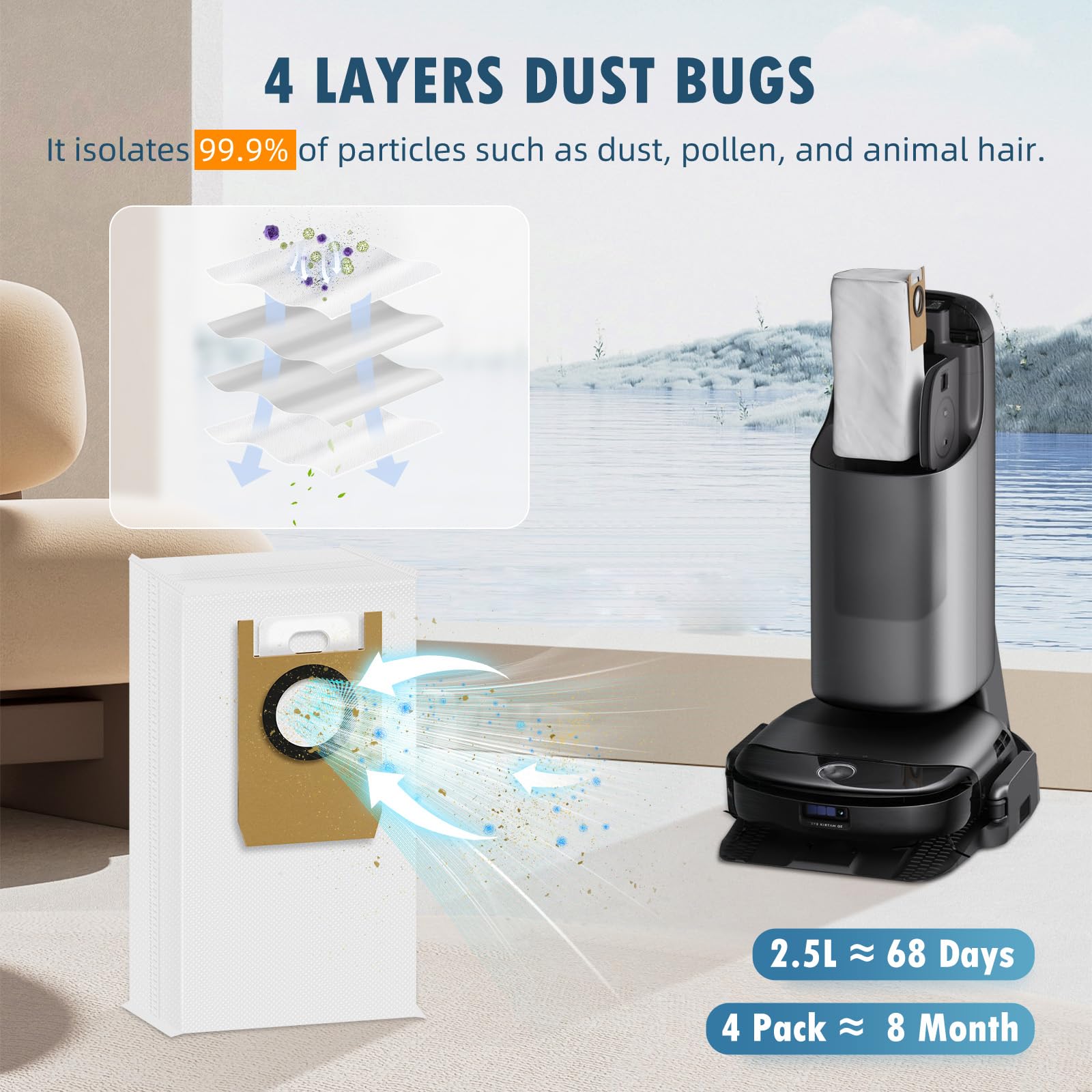 ◎新品 Anker Eufy Omni S1 Pro用 掃除機アクセサリーセット Amazon | eufy Robot Vacuum Omni S1 Pro / S1用アクセサリーキット15